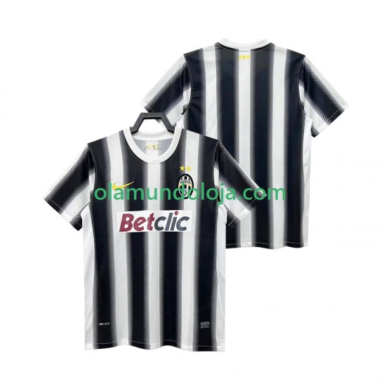 Camisola Juventus 2012 Retro Homem Equipamento Primeiro 2011 Manga Curta